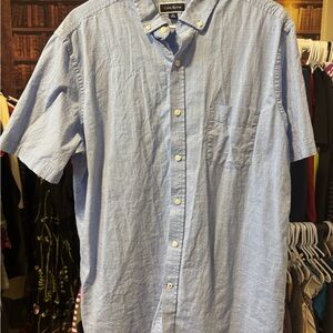 Club Room Light Blue Casual Button Down Shirt